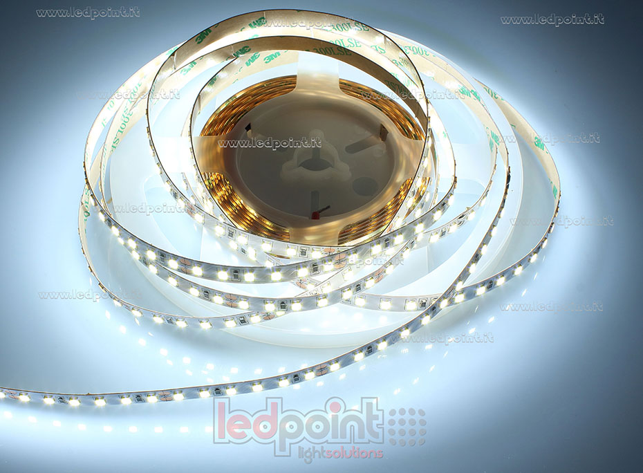 Ruban led 2835 24V IP20 5000K 3 step 120led/m