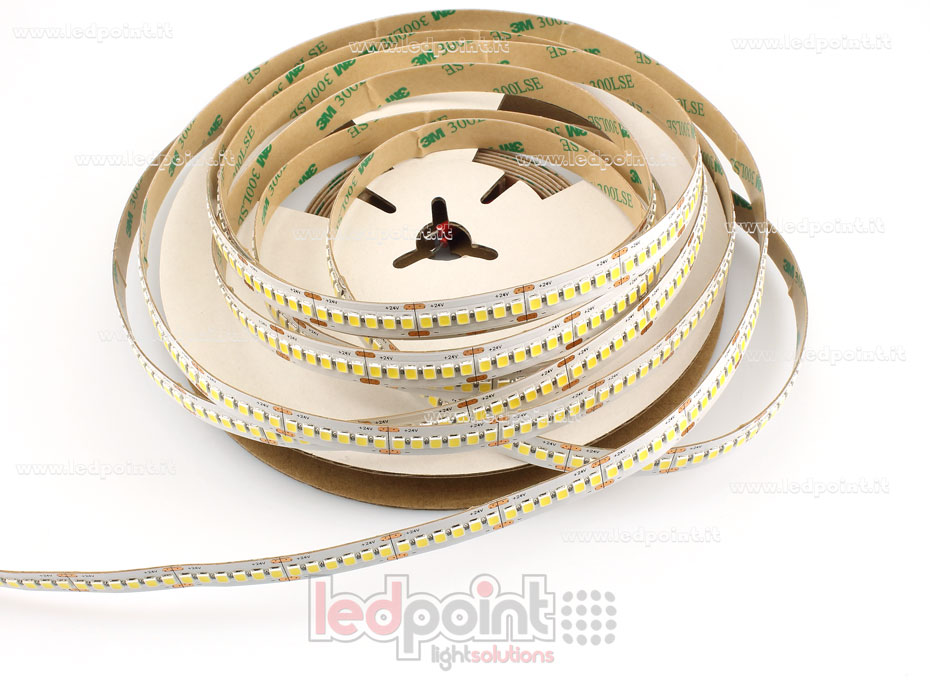 Ruban led 2835 24V IP20 5000K 3 step 240led/m