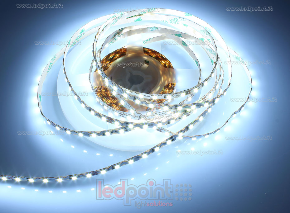 Ruban led 2835 24V IP20 6000-6500K 96led/m
