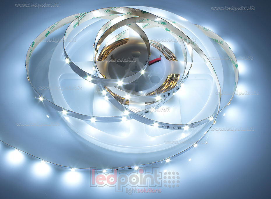 Ruban led 2835 24V IP20 6000-6500K 36led/m