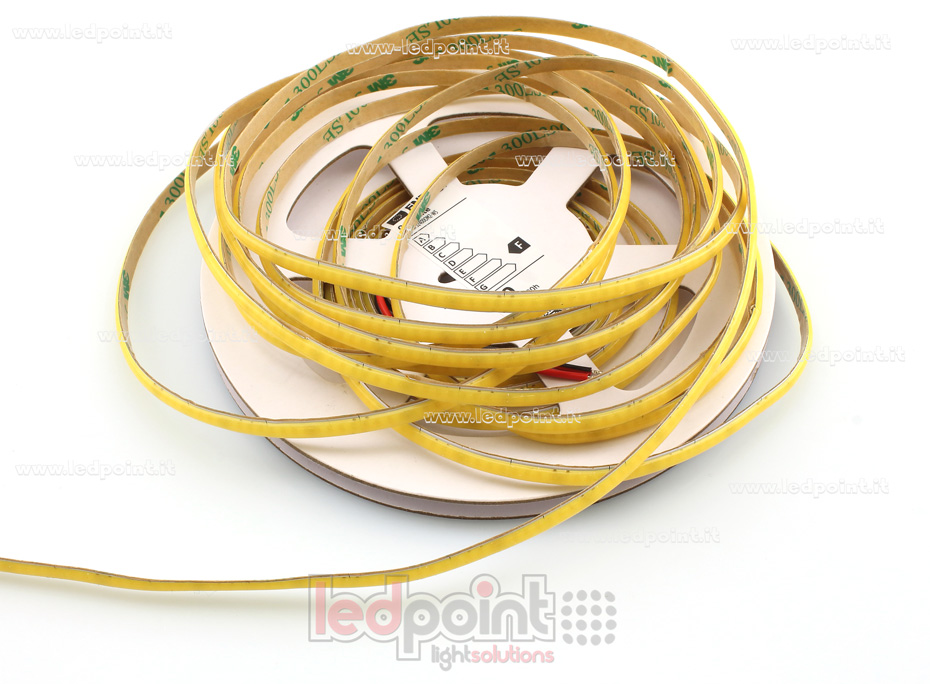 Ruban led COB 24V IP20 6000K 400led/m