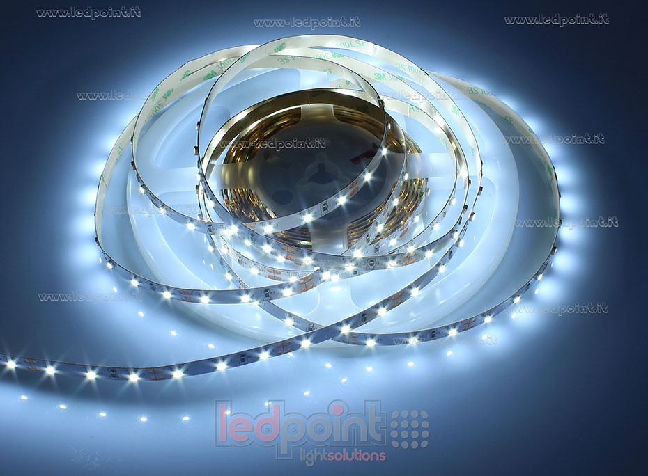Ruban led 3528 12V IP20 6000-6500K 60led/m