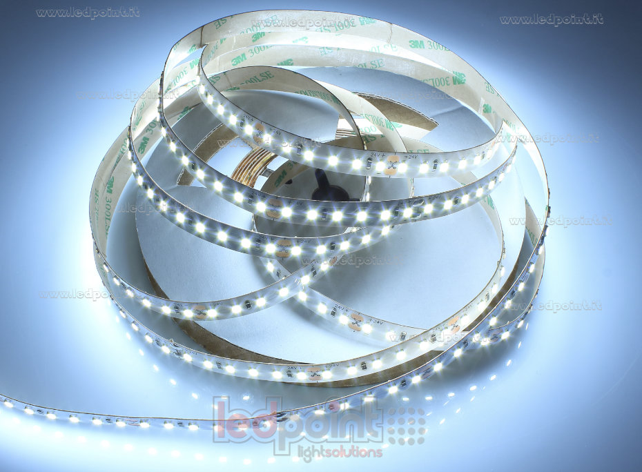 Ruban led 2835 24V IP20 6500K 3 step 120led/m