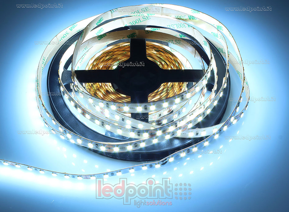 Ruban led 2835 24V IP20 6500K 3 step 120led/m