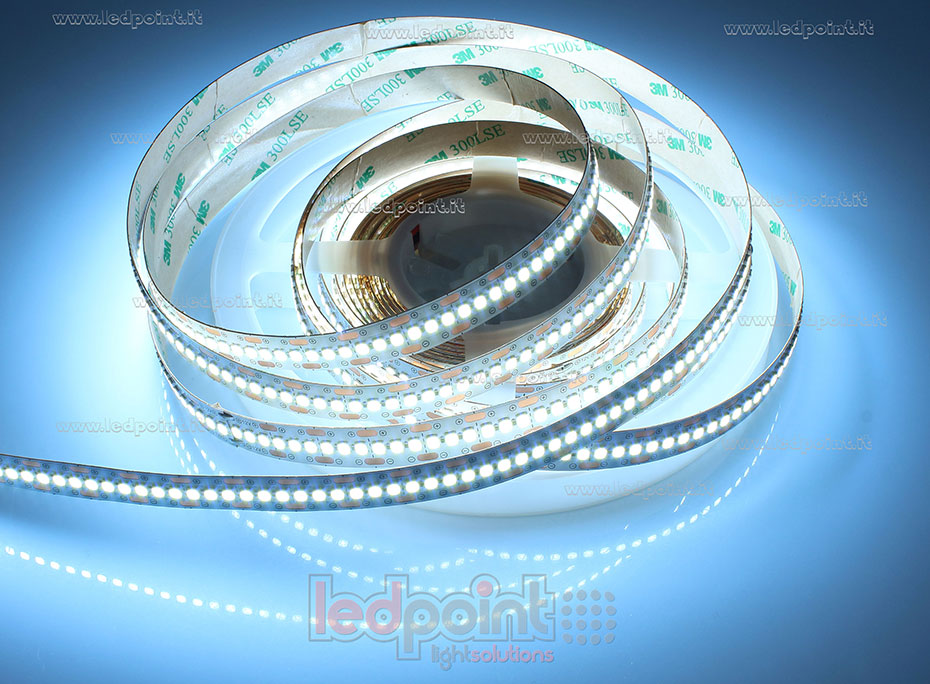 Ruban led 2835 12V IP20 6500K 3 step 240led/m