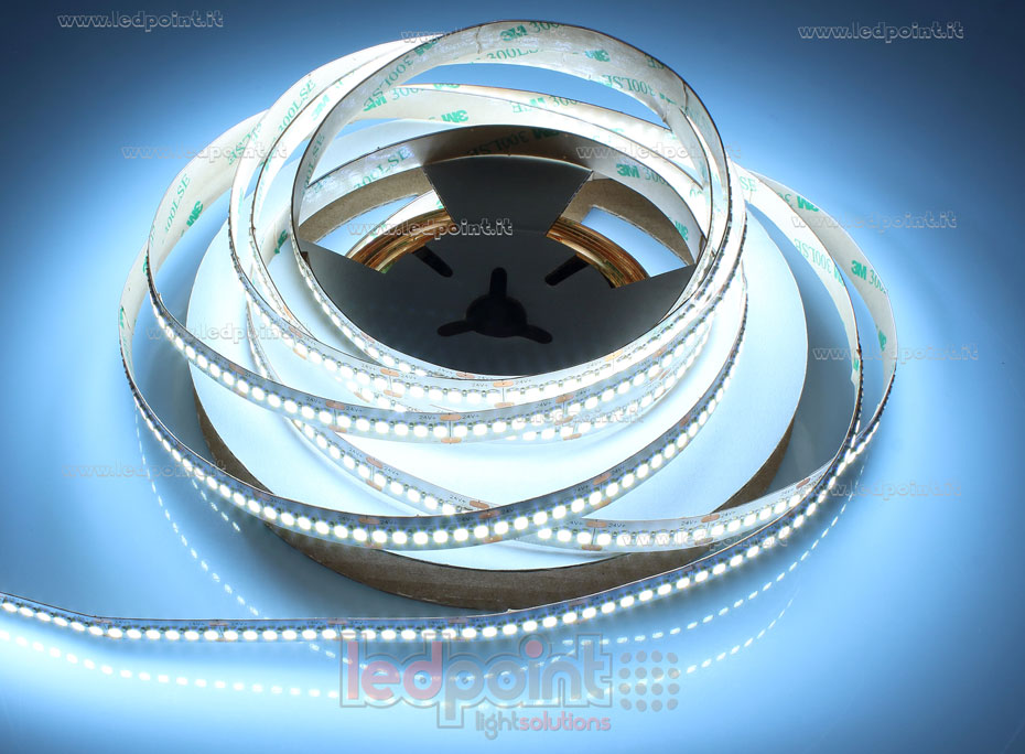 Ruban led 2835 24V IP20 6500K 3 step 240led/m