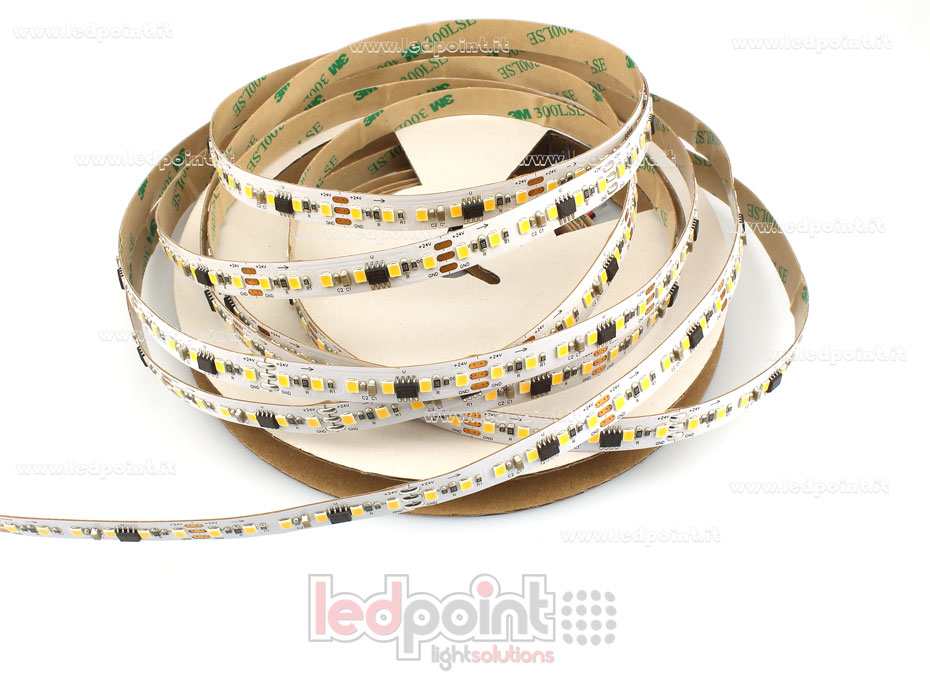 Ruban led 2835 24V IP20 3000K 3step 120led/m
