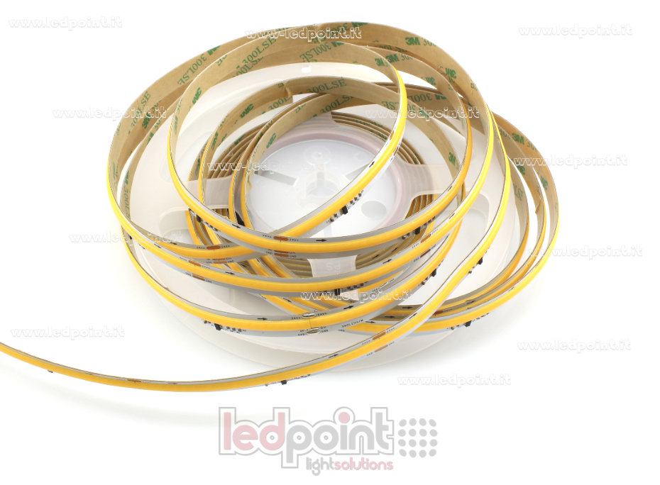 Ruban led COB 24V IP20 3000K 360led/m