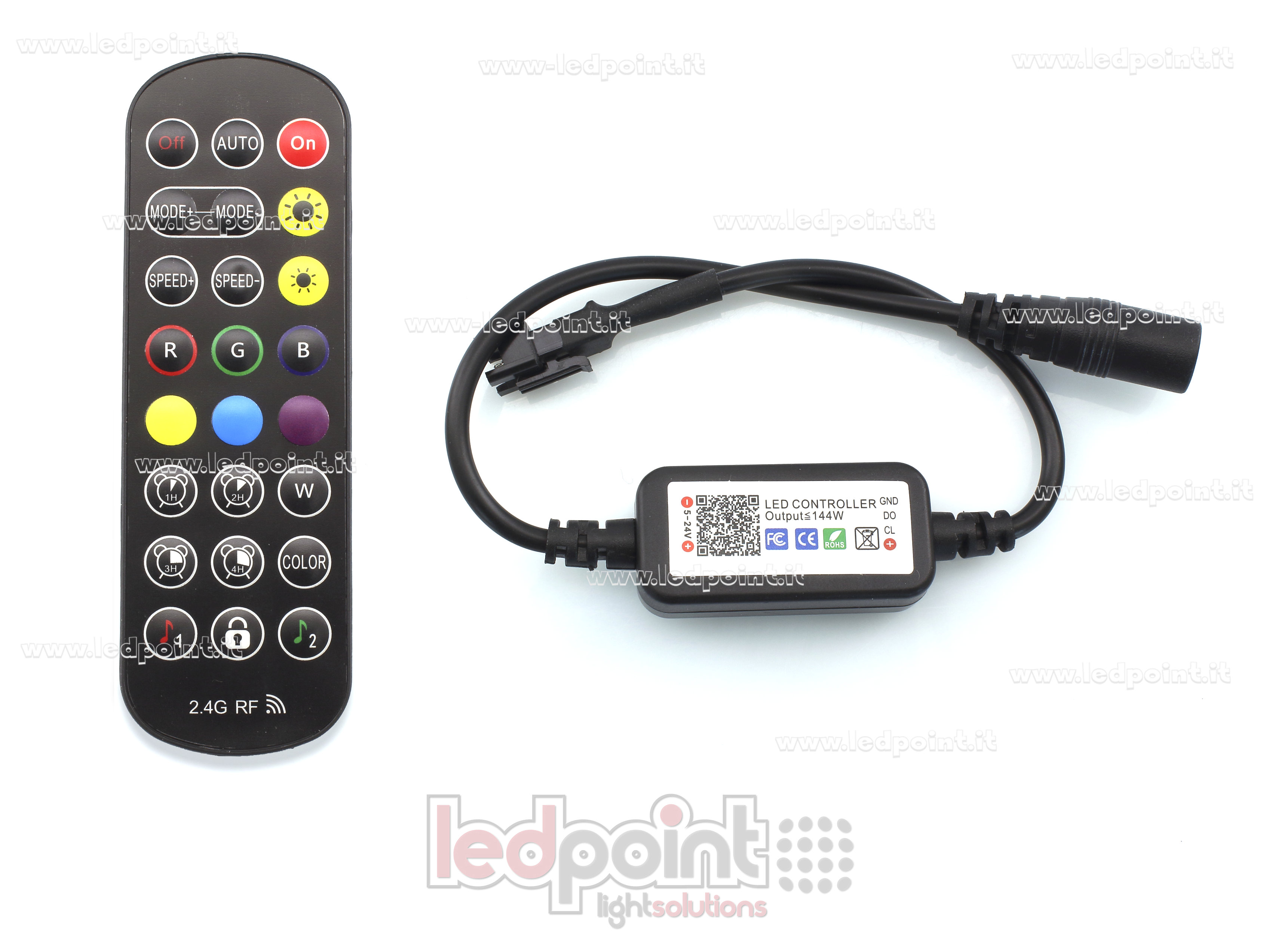 Ruban led 0807 12V IP20 RGB 133led/m