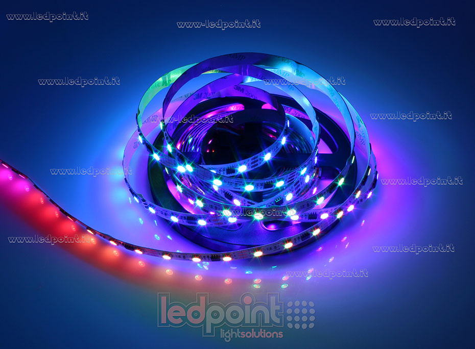 Ruban led 5050 12V IP20 RGB 60led/m