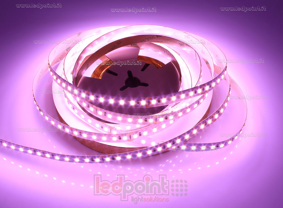 Ruban led 2835 24V IP20 3000-3500K 120led/m