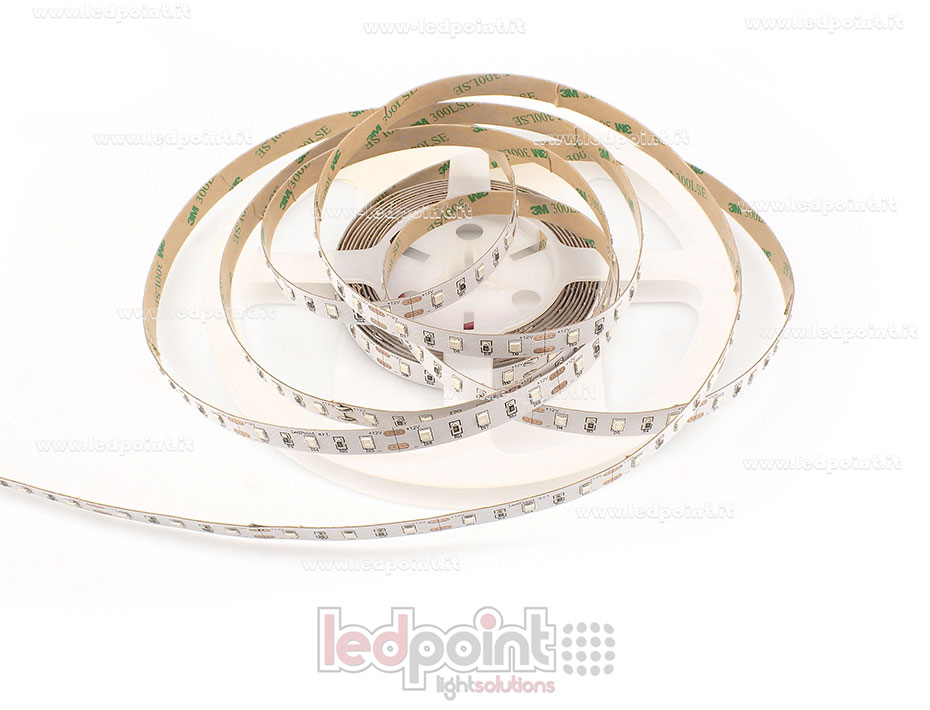Ruban led 2835 12V IP20 520-525nm 60led/m