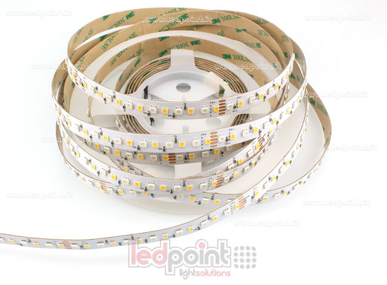 Ruban led 3838+2835 24V IP20 3000K 3step 70+70led/m