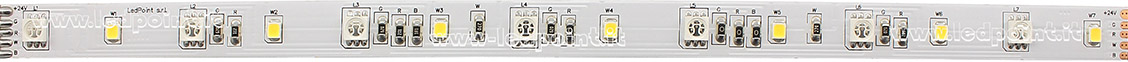 Ruban led 5050+2835 24V IP20 4000K 3step 28led/m Ruban led 5050+2835 24V IP20 4000K 3step 28led/m