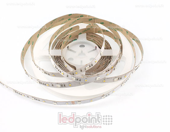 Ruban led 5050+2835 24V IP20 4000K 3step 28+28led/m