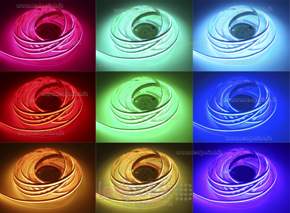 Ruban led COB 24V IP20 RGB 1080led/m Ruban led COB 24V IP20 RGB 1080led/m
