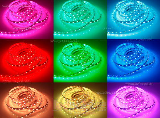 Ruban led 5050 12V IP20 RGB 60led/m Ruban led 5050 12V IP20 RGB 60led/m