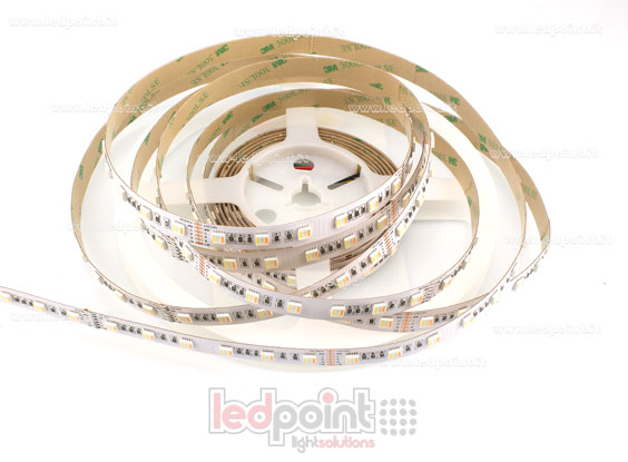 Ruban led 5050 24V IP20 RGBCCT 60led/m F52-RGBCCT-60512
 