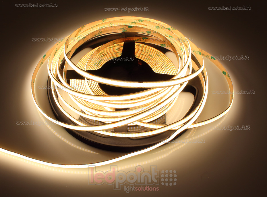 Ruban led COB 24V IP20 3000K 320led/m FA2-300-320OM2
 