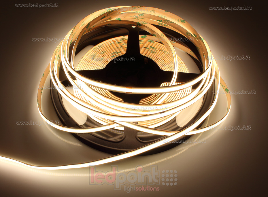 Ruban led COB 24V IP20 3000K 480led/m FA2-300-480OM2
 