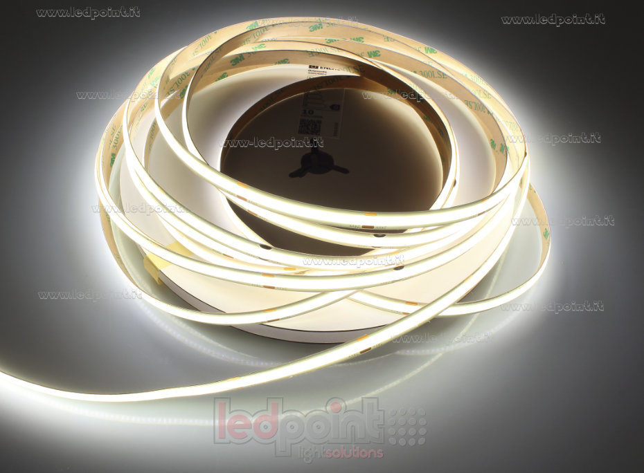 Ruban led COB 24V IP20 4000K 480led/m