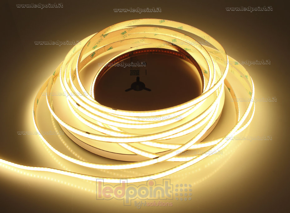 Ruban led COB 24V IP20 2700-6500K 600led/m