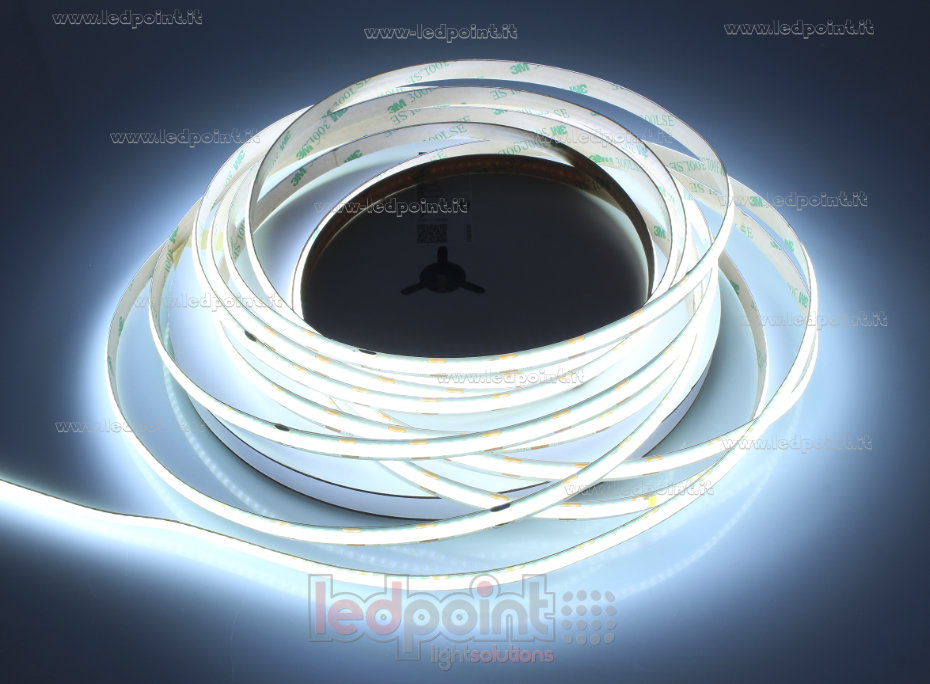 Ruban led COB 24V IP20 2700-6500K 600led/m