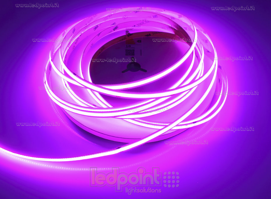 Ruban led COB 24V IP20 %COLORE% 480led/m