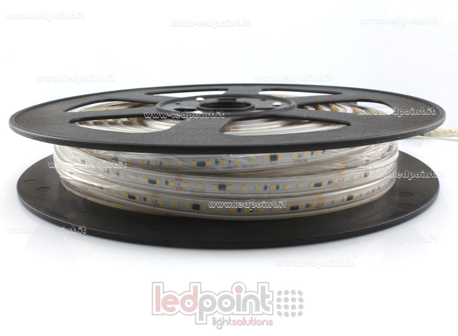 Ruban led 2835 230V IP65 3000K 120led/m