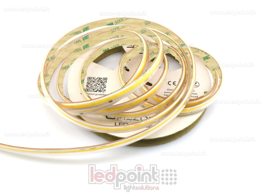 Ruban led COB 230V IP65 3000K 296led/m