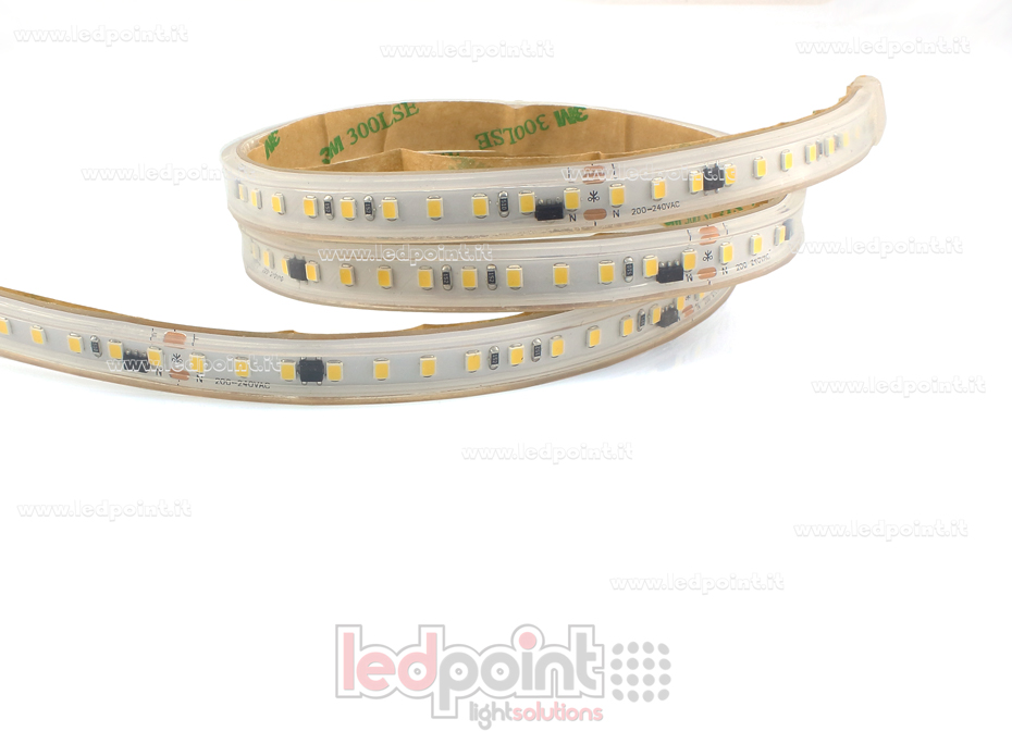Ruban led 2835 230V IP65 4000K 130led/m