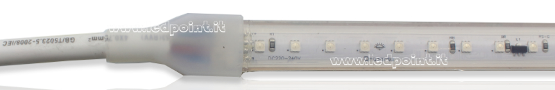 Ruban led 2835 230V IP65 RGB 96led/m