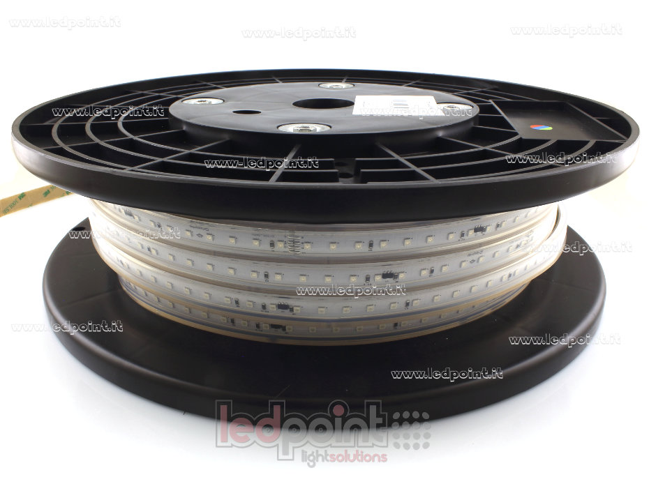 Ruban led 2835 230V IP65 RGB 96led/m