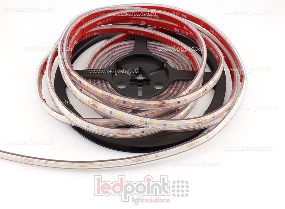 Ruban led 2835 12V IP65 3000K 3step 60led/m