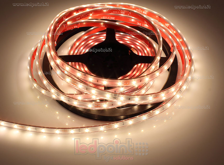 Ruban led 2835 12V IP65 3000K 3step 60led/m