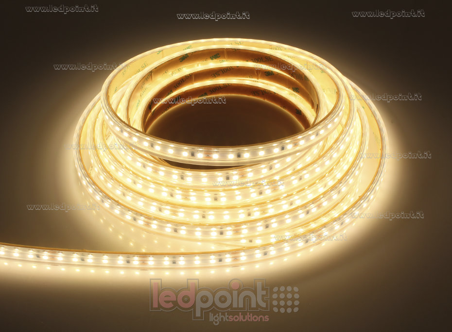 Ruban led 2835 24V IP65 3000K 3step 120led/m