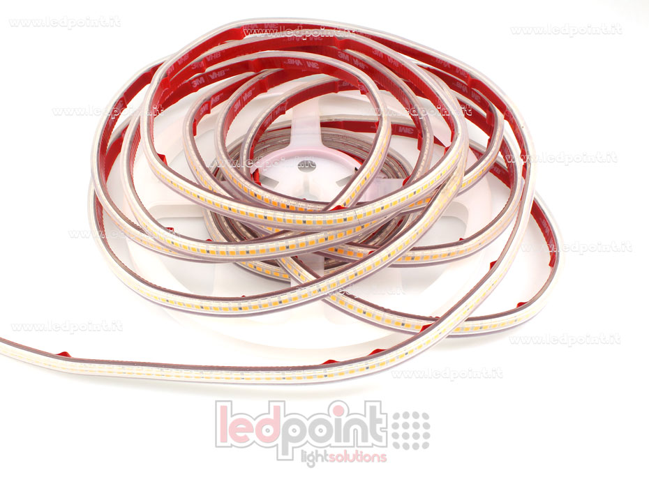Ruban led 2835 24V IP65 3000K 3step 240led/m