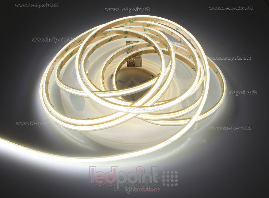Ruban led COB 12V IP65 4000K 486led/m