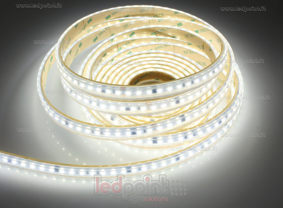 Ruban led 2835 230V IP65 4000K 120led/m