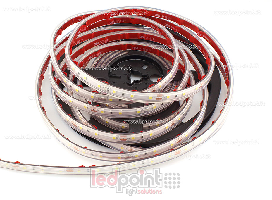Ruban led 2835 12V IP65 6500K 3 step 60led/m