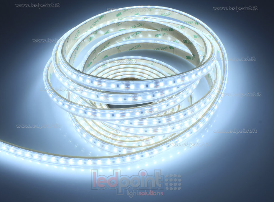 Ruban led 2835 12V IP65 6500K 3 step 120led/m