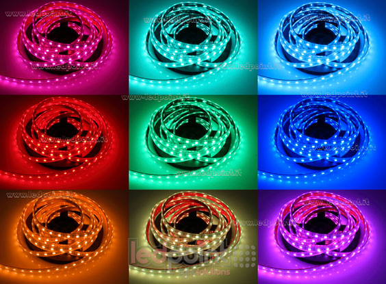 Ruban led 5050 24V IP65 RGB 60led/m Ruban led 5050 24V IP65 RGB 60led/m