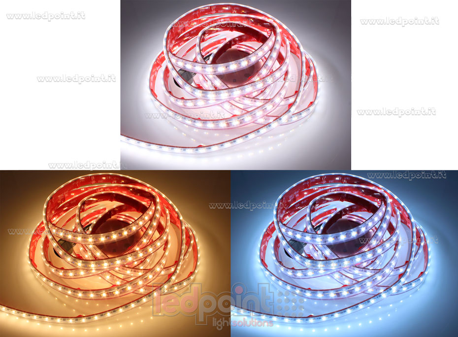 Ruban led 3838+2835+2835 24V IP65 RGBCCT 70+70+70led/m