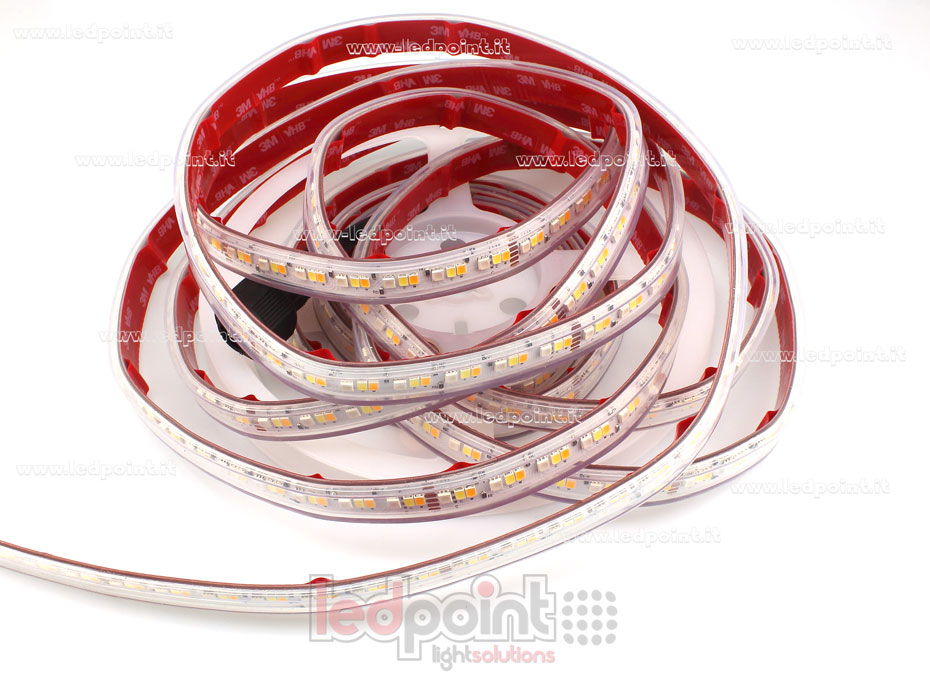 Ruban led 3838+2835+2835 24V IP65 RGBCCT 70+70+70led/m