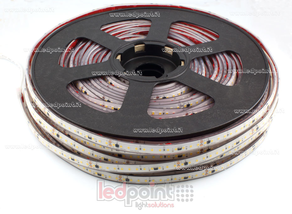 Ruban led 2835 220-240V IP67 4000K 120led/m L502-400T-1208CH/16
 
