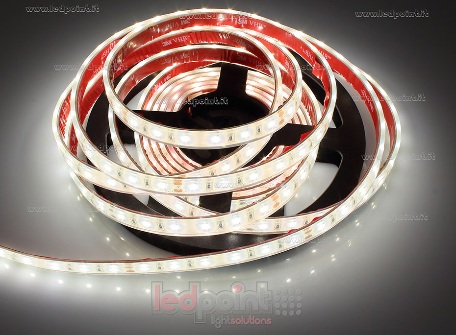 Ruban led 2835 24V IP67 3800-3900K 60led/m