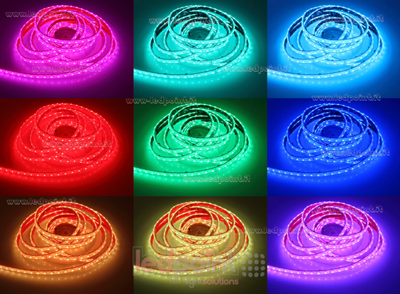 Ruban led 3838 24V IP67 RGB 70led/m Ruban led 3838 24V IP67 RGB 70led/m