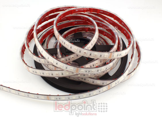 Ruban led 5050 24V IP67 RGB 60led/m