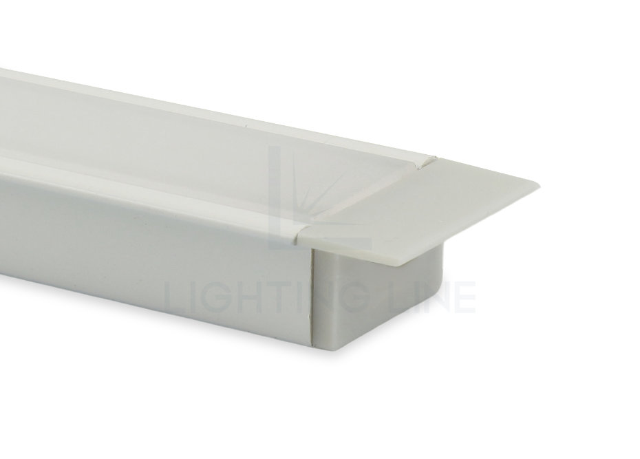 Embout pour profilé pour rubans led