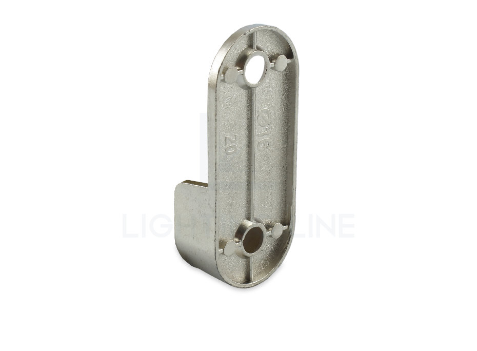 Support métallique pour le montage d'un profilé en aluminium WB01-00 Support métallique pour le montage d'un profilé en aluminium WB01-00